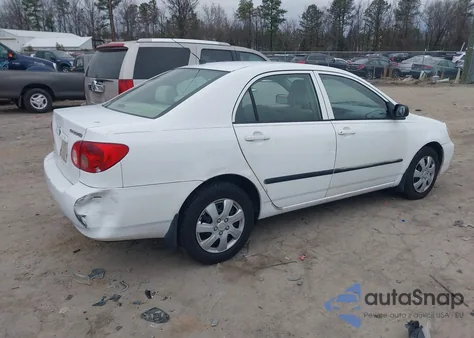 2005 Toyota Corolla Ce from USA, damaged, VIN 2T1BR32E85C450727